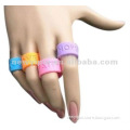 Promotional Item Finger Silicone Band with High Quality